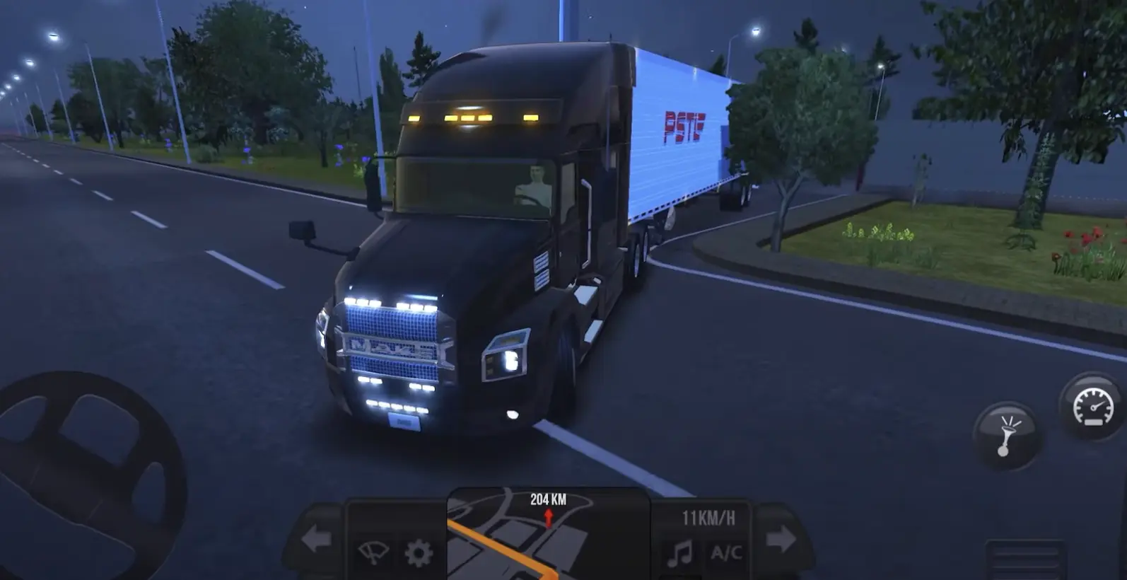 Gameplay of MAKS ANTHEM 2018 in Truck Simulator